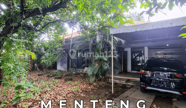 Dijual Rumah Lama Hitung Tanah Hadap Timur Daerah Elite Menteng 1