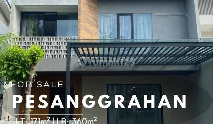 Rumah Modern Minimalis Siap Huni Di Pesanggrahan 1