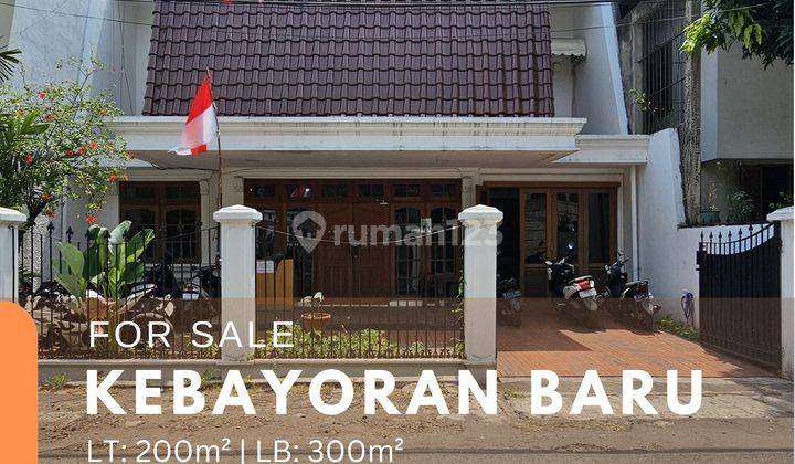 Rumah Siap Huni Lokasi Strategis Di Kebayoran Baru 1