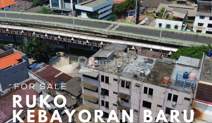 Ruko 5 Gandeng Dan Tanah Komersil Dipinggir Jalan Raya Kebayoran Baru 1