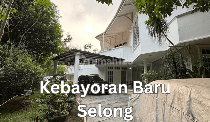 For Sale Rumah Prime Area Sriwijaya Selong, Kebayoran Baru 1