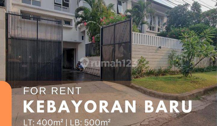 Rumah Siap Huni Lokasi Strategis Di Kebayoran Baru 1