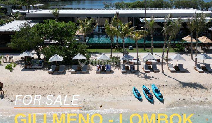 Villa Mewah Lokasi Pinggir Pantai Gili Meno Lombok 1