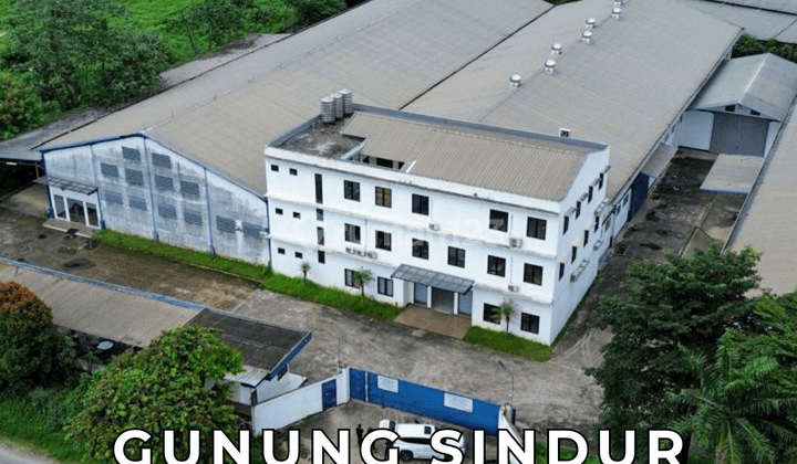 Dijual Cepat Gudang / Pabrik di Curug Area Gunung Sindur 1