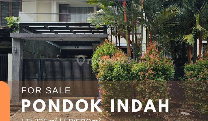 Rumah Jalan Lebar Siap Huni Di Pondok Indah 1