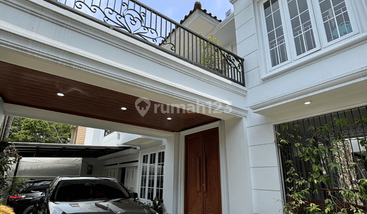 For Sale Brand New House Pondok Indah Design Modern Classic, Private Pool Halaman Belakang  2