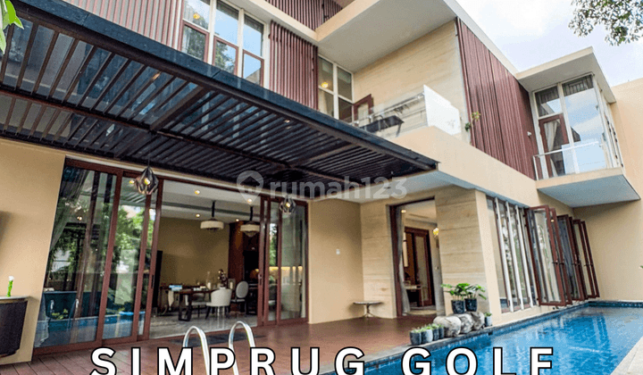 Dijual Rumah 3 Lantai Prime Area Simprug Golf  1