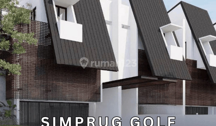 Dijual Brand New Townhouse 3 Lantai di Simprug Golf 1