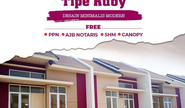 Rumah Baru Type Ruby di Kawasan New City Malang 1