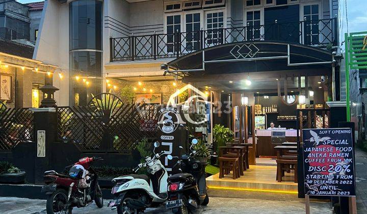 Rumah Cafe 2 Lantai Semi Furnished di Pandanwangi Malang 1