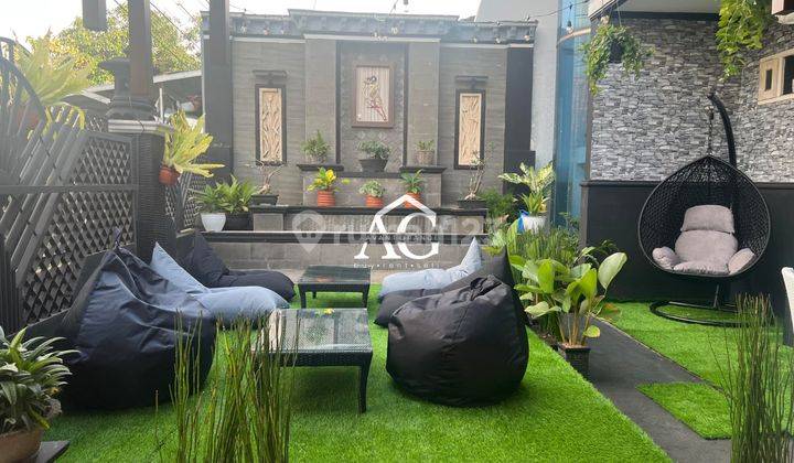 Rumah Cafe 2 Lantai Semi Furnished di Pandanwangi Malang 2