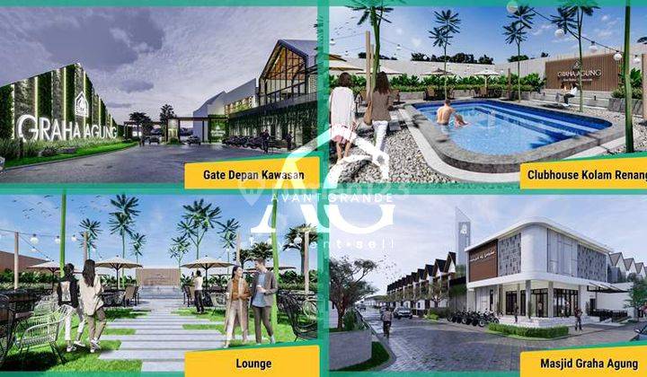 Rumah 2 Lantai Cluster Canarium di Graha Agung Malang 2