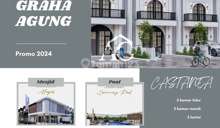 Rumah Baru Cluster Castanea di Graha Agung Malang 2