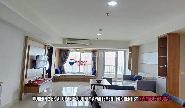 Disewakan Apartemen Orange County 3 BR Renove 2 BR Fully Furnished And Good Condition Ready To Move By Remax Sakura