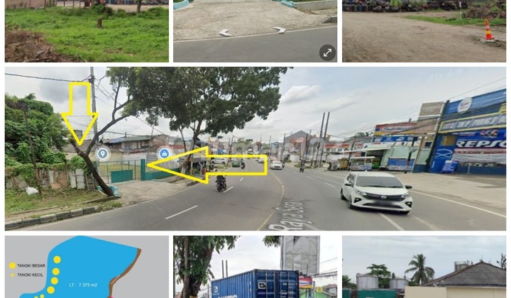 Dijual Tanah Dan Ex Pabrik Di Lokasi Jl. Raya Serang Balaraja Cikupa Kabupaten Tangerang Banten