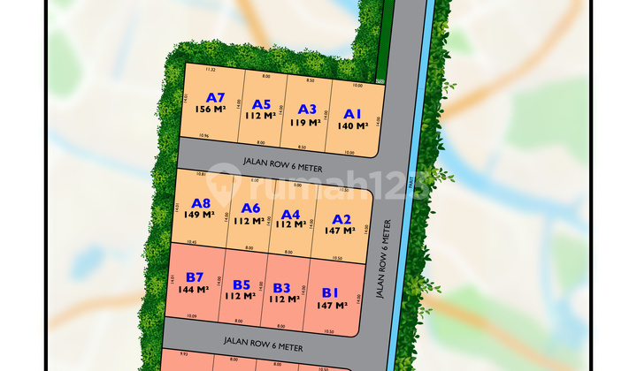Affordable Land for Sale!!! Banguntapan, Price Only 3 Million, Just 5 Minutes to UAD Campus 4