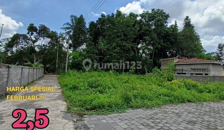 Tanah Jogja Dijual Dekat Jl. Raya Besi Jangkang Bimomartani 1