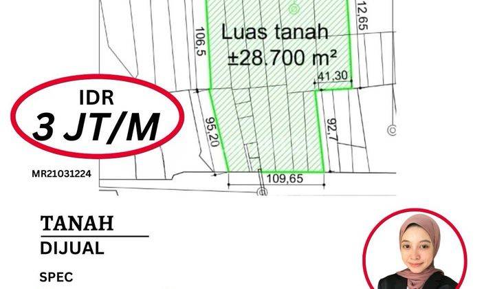 Tanah Di Pati Kota Luas 2 Hektar Lebih Strategis 1