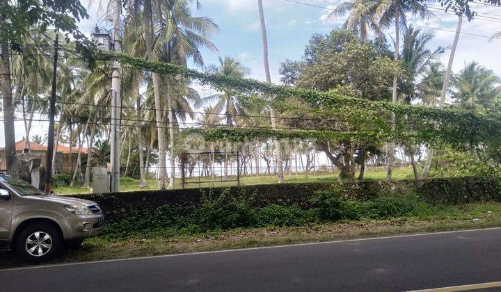 Dijual Cepat Tanah Komersil Pinggir Pantai di Anyer Banten 1