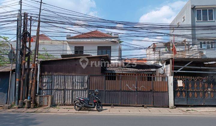 Rumah Pinggir Jalan 1.5lt di M Kahfi, Jagakarsa, Jakarta Selatan 1