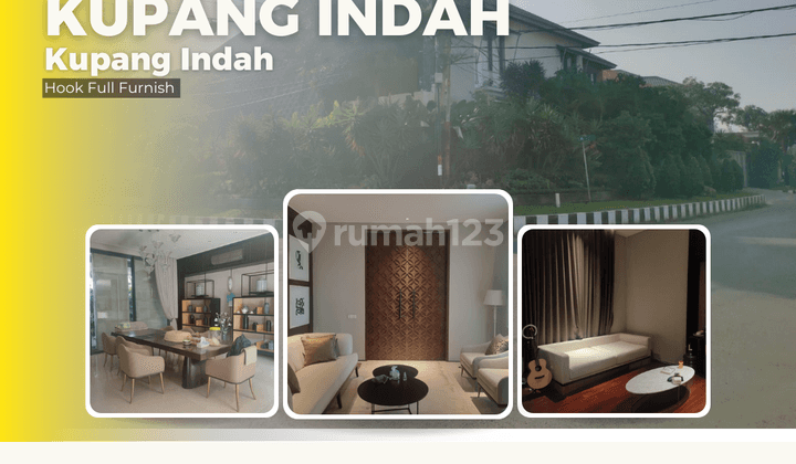 Rumah Mewah Hook Full Furnish 2 Lantai Kupang Indah 1