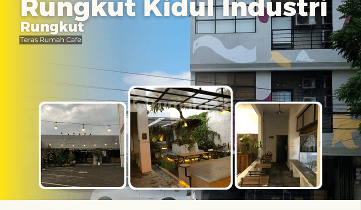 Gedung 4 Lantai Bekas Resto Cafe Rungkut Kidul Industri 1