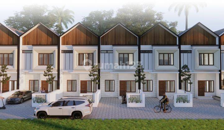 For sale, modern minimalist house at an economical price in Mahendradata Bali 1