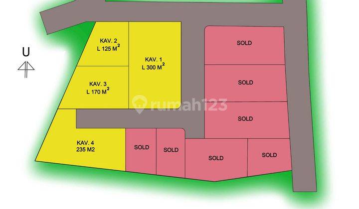 DIJUAL TANAH KAVLING DI KEBOIWA UTARA, SEMPIDI, BADUNG 2