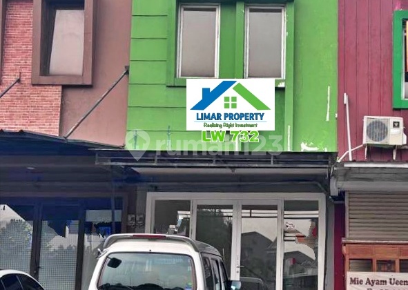2-Story Shop Ready to Live, Busy Location | Legenda Wisata Cibubur 1