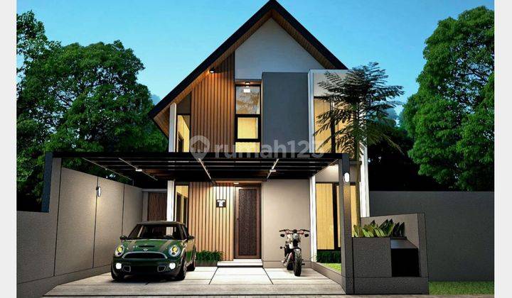 Rumah Skandinavia Jalan Kaliurang Timur Pasar Gentan Ngaglik Sleman 1