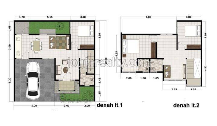 Rumah Siap Huni 2 Lantai di Tamsis Wirogunan Mergangsan Yogyakarta 2