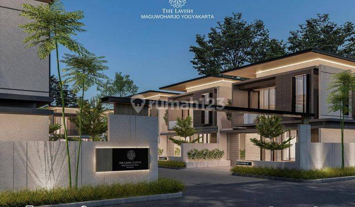 Rumah Mewah Tropical Modern Dalam Cluster di Maguwoharjo Depok Sleman 2