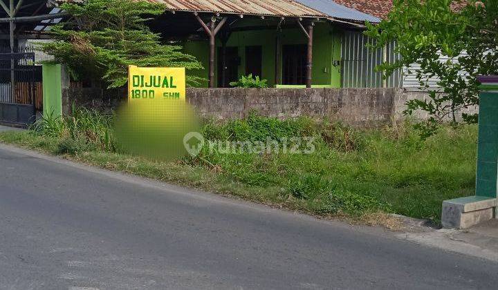 Tanah Sawah SHM Strategis di Pinggir Jalan Dekat Ringroad Sewon Bantul 1