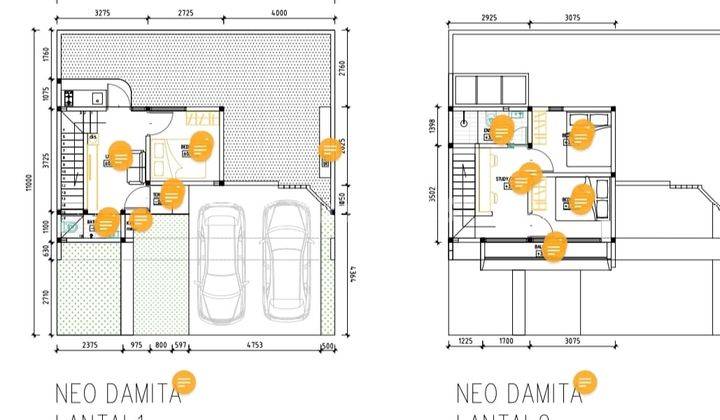 Rumah 2 Lantai Kontemporer Dalam Perumahan Palagan Mlati Sleman 2