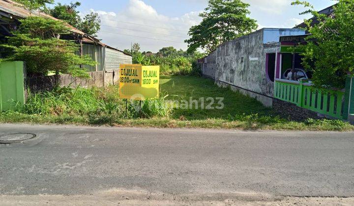 Tanah Sawah SHM Strategis di Pinggir Jalan Dekat Ringroad Sewon Bantul 1