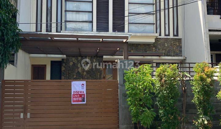 Di SEWA Rumah Mewah Furnished Di Puri Indah 3 Lantai 1