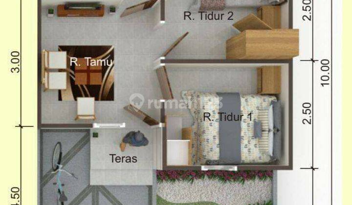 Rumah Minimalis di Banyumanik semarang 1