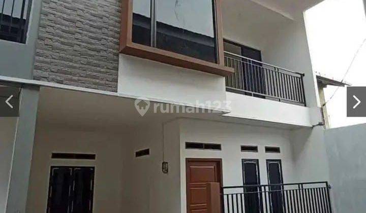 Rumah 2 lantai modern di perbatasan bekasi jakarta timur aman 1