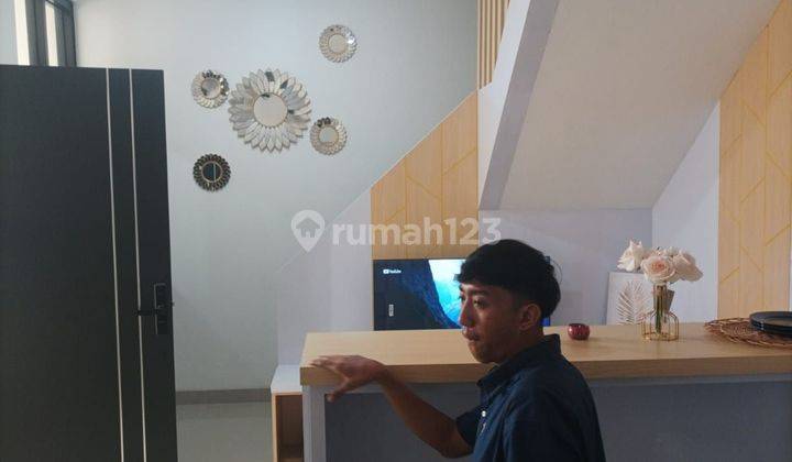 Rumah modern 2 lantai di dalam cluster strategis di pisangan  2