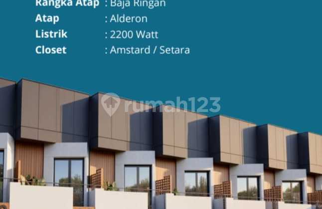 Modern Tropis Murah dan Strategis Dalam Cluster Aman Nyaman