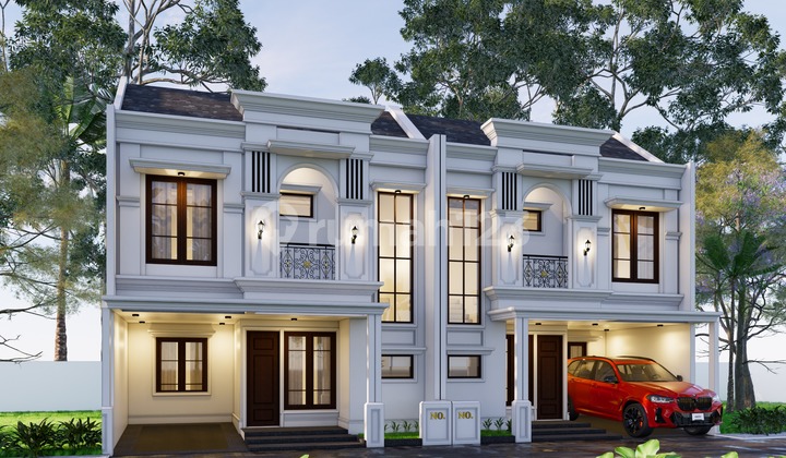 Lokasi Strategis Full Bata Merah Bangunan Rumah Cluster Nyaman