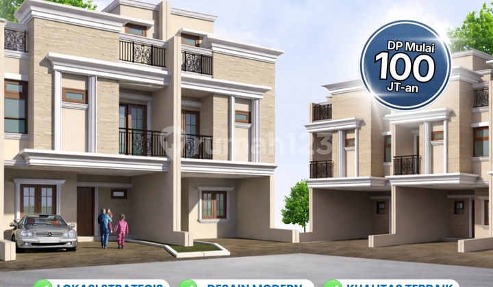 Celasik Modern 2/5 Lantai Dalam Cluster Strategis Bebas Banjir