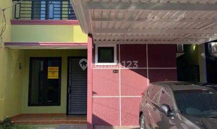 Townhouse Pondok Bambu ada Kolam Renangnya Akses Lega 1