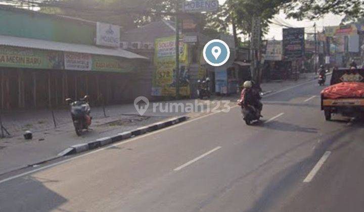 Tanah Pinggir Jalan Raya Alternatif Cibubur Dekat Pintu Tol 2