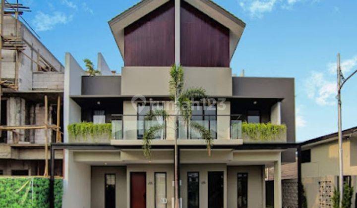 Rumah 3 Lantai Furnished SHM di Jurang Mangu, Tangerang Selatan 1