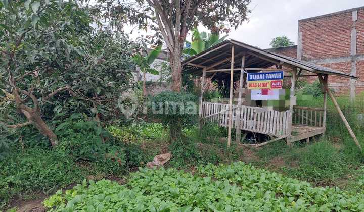 Tanah kavling zona kuning, view pegunungan di Ciawi Bandung