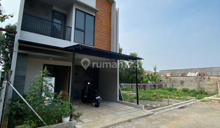 Rumah Cantik 2 Lantai Jatiasih Full Bata Merah Hanya 5 Menit Toll 2