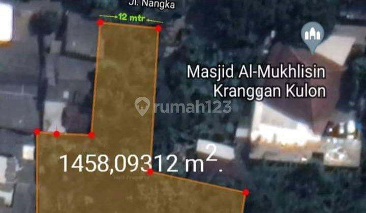 Tanah Cocok Untuk Cluster Lokasi Strategis Di Kranggan Cibubur