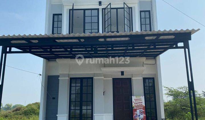 3 juta All in Rumah 2 lantai dekat BSD hanya 5 menit stasiun 1