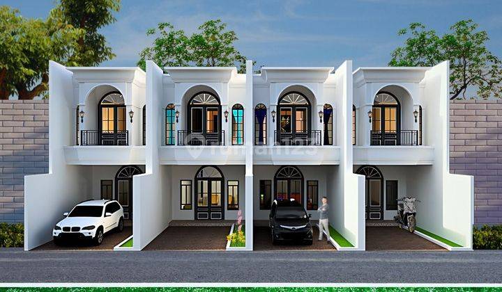 Rumah America Clasic 2 pantai jatiwaringin hanya 10 Menit ke toll 2